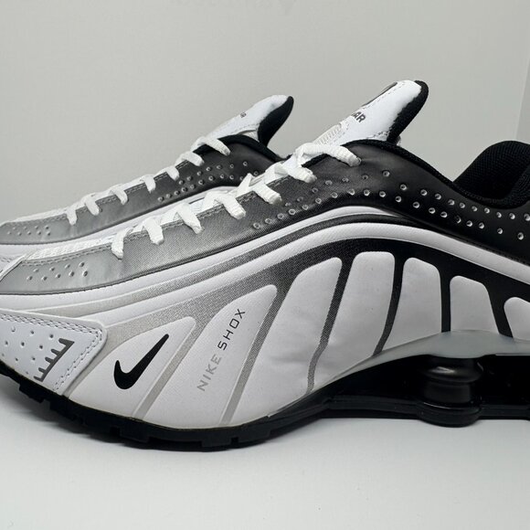 Mens Nike Shox Neymar - Black, White, and Silver - Picture 5 of 7